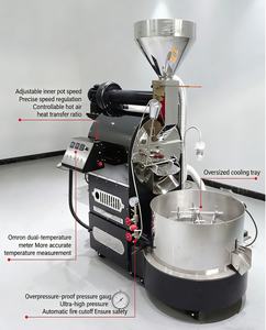 <span class=keywords><strong>Tostadora</strong></span> <span class=keywords><strong>de</strong></span> <span class=keywords><strong>Café</strong></span> Totalmente Automática, Máquina Profesional Comercial para Tostar Granos <span class=keywords><strong>de</strong></span> <span class=keywords><strong>Café</strong></span> - Product Image 4