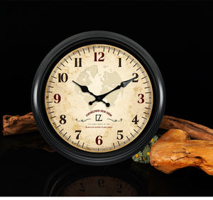 <span class=keywords><strong>Horloge</strong></span> murale numérique à quartz avec logo personnalisé OEM Chiffres romains simples blancs Décoration intérieure vintage silencieuse Chambre à coucher Mariage - Product Image 4