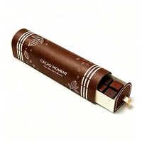 Boîte cadeau de luxe personnalisée en papier rigide avec tiroir coulissant pour biscuits, bonbons, barres chocolatées, avec logo personnalisé