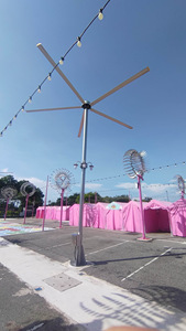 Al Aire Libre impermeable 5 aspas 2,8 M AirPole 9 pies al aire libre HVLS ventilador - Product Image 2