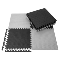 High Density Gym Fitness Puzzle Übungs matte Gepolsterter Trainings boden EVA-Schaum fliesen mit Rand