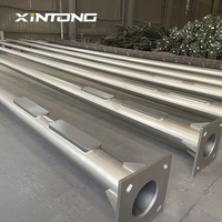 Postes de Alumbrado Público Redondos Galvanizados por Inmersión en Caliente XINTONG, Precio de Poste de Iluminación Exterior