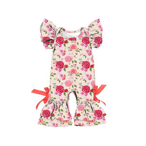 Combinaison à fleurs pour bébé 2L-LY, pyjama pour bébé, vêtements pour nouveau-né - Product Image 6
