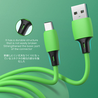 Vente en gros de téléphone mobile Android coloré personnalisé OEM données de type c charge rapide câble micro chargeur usb