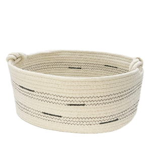 <span class=keywords><strong>Panier</strong></span> à jouets pour <span class=keywords><strong>chien</strong></span> en corde de coton avec poignée, petit <span class=keywords><strong>panier</strong></span> rectangulaire tissé pour couches, lit pour chaton - <span class=keywords><strong>Beige</strong></span> - Product Image 1