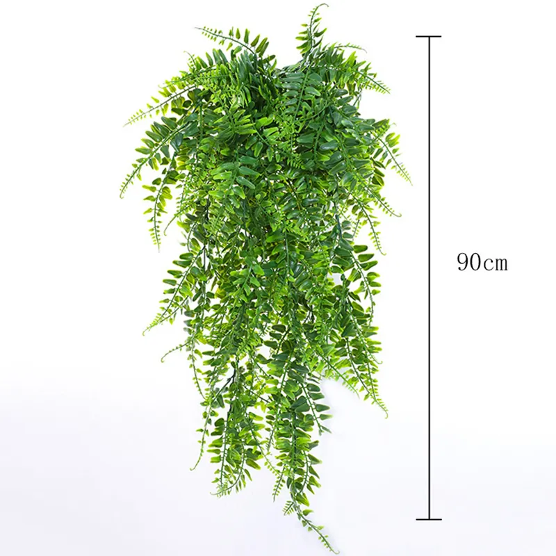 Hot Selling Artificial Wall Hanging Artificial Plants Fern Persian Grass Vine Hanging Ivy Greenery Decorative