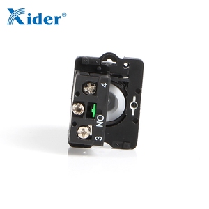 Xider DB2-ED33 ba vị trí Selector push button Thiết bị chuyển mạch nút xử lý nhựa momentary Đen chuyển Knob ROTARY Knob IP65 - Product Image 4