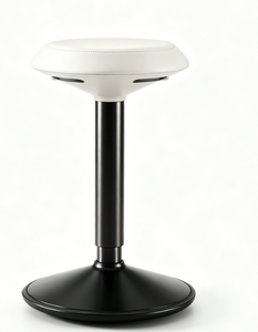 Chaise de bar commerciale, mobilier de bureau, tabouret ergonomique à hauteur réglable, chaise de position assise active - Product Image 5