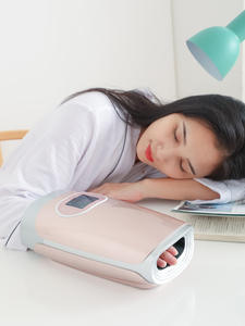 진동 무선 손 마사지기 USB 충전식 360도 자동 가열 압축 무선 전기 손가락 마사지기 - Product Image 6