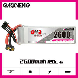 GAONENG GNB 2600MAH 4S 14.8V 120C LiPo LiPo pil RC hava Drone İha hava kanat - Product Image 3