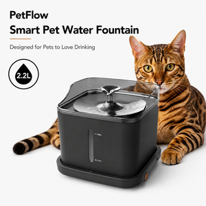 Bebedero Inteligente Inalámbrico para Gatos con Bomba, 4000mAh, Inducción por Radar, Fuente Automática para Mascotas para Interiores - Product Image 1