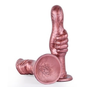 SXXY New Arrival Soft Silicone Butt Prostate <b>Massager</b> Large Dildo <b>Finger</b> Shaped Anal Plug for Adult Women and Men - Product Image 1
