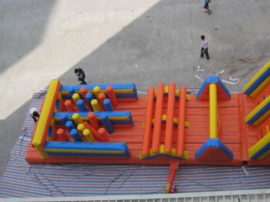 Offre Spéciale : Arène Sportive Gonflable SPRING EMPIRE en PVC pour Location Commerciale et Événements - Product Image 6