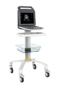 Zoncare M5 pemindai Ultrasound, sistem diagnostik ultrasonik hewan Doppler warna Laptop Digital penuh portabel