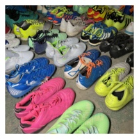 Chaussures de football d'occasion S24 de marque chinoise, seconde main, Ukay, bonne qualité, confortables, en cuir véritable, tailles mixtes, chaussures de créateur pour hommes