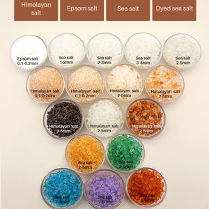 Himalaya-Rosa Unraffiniertes Meersalz 500g/Beutel 1KG/Beutel Standbeutel Glasflasche Glas Lavendel-Duft Badesalz Zitrone-Honig-Aroma - Product Image 3