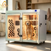 Sèche-cheveux pour animaux de compagnie EUR PET 281L entièrement automatique en acier inoxydable 110V/220-240V