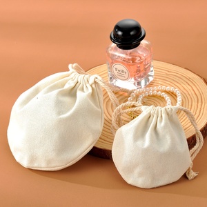 Manufacture High End Brush Jewelry Gift <b>Bags</b> Pouch Fashion Drawstrings <b>Dust</b> Cotton Lien <b>Bag</b> Pouch <b>Bag</b> - Product Image 5