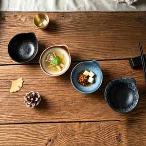 Japanese Style Household Dipping Dish <b>Ceramic</b> Seasoning Dish Porcelain Soy Sauce Dipping Dish With Handle - Product Image 4