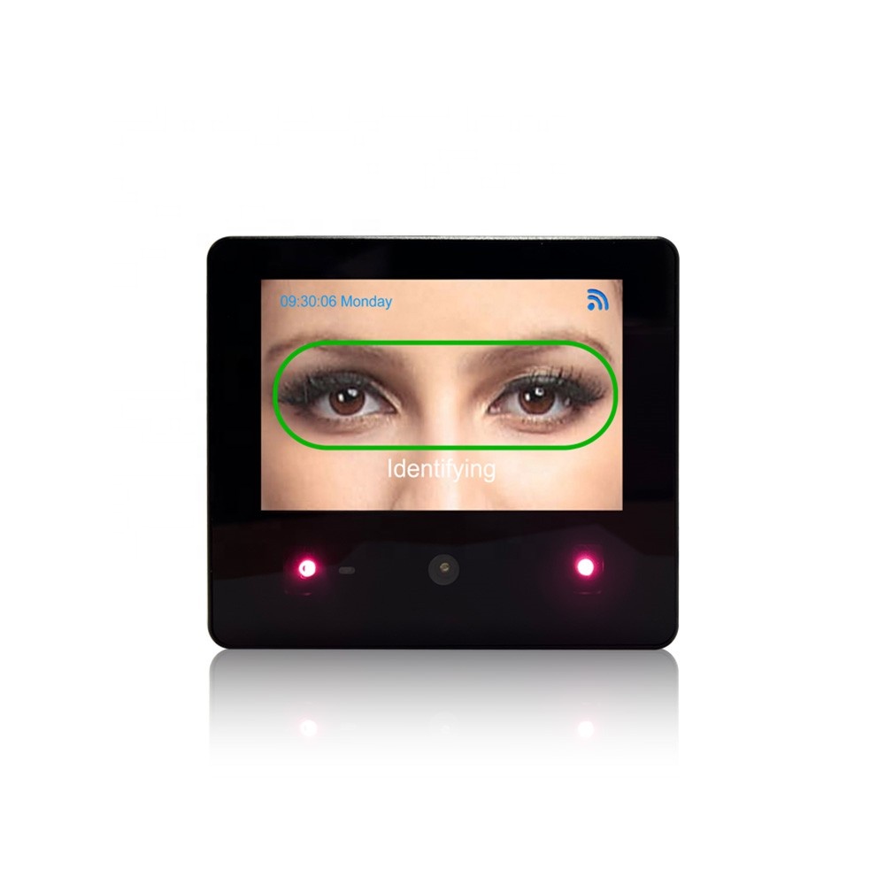 Íris e Face Access Control System Eye Scanner Time Attendance e sistema de controle de acesso com TCP/IP Software Livre