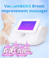 Nouvelle Machine de Massage Relaxant la Plus Puissante pour l'Amélioration et l'Augmentation des Fesses, Pompe à Vide Rose pour l'Augmentation des Fesses, Appareil de Thérapie par Ventouses