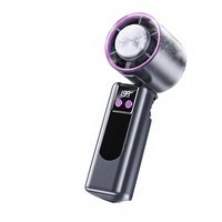 Ventilatore Portatile da Tavolo Silenzioso e Super Potente con Ricarica USB, in Materiale ABS, Modello Personale per Esterni