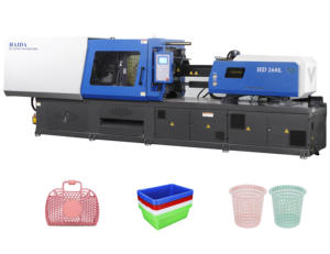 HD260ton assiettes en plastique jetables tasses faisant des machines de prix de machine de moulage par injection 260ton - Product Image 5