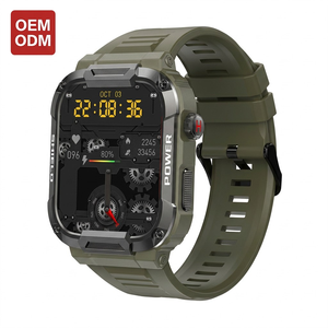 Reloj Inteligente MK66 con Pantalla Táctil de 1.85 Pulgadas, <span class=keywords><strong>GloryFit</strong></span>, Resistente al Agua IP68, Reloj Inteligente Resistente MK66 para Hombres, Deportes al Aire Libre - Product Image 2