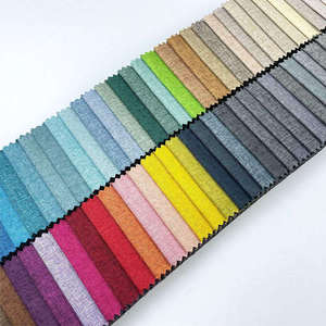 Tela de lino multicolor para tapicería, tela de lino natural tejida para fundas de sofá, decoración de muebles de sala de estar - Product Image 4