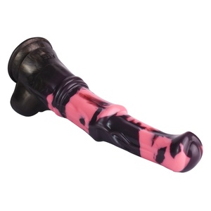 FAAK Big Animal Liquid Silicone <b>Dildo</b> Sexual Stimulation Horse Anal <b>Dildo</b> with Strong Suction Cup for Soft Sex Toy for Woman - Product Image 4