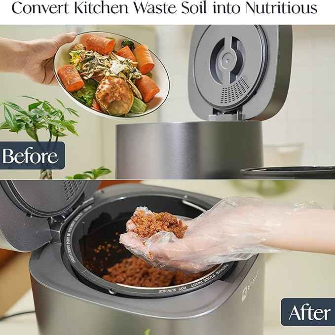 Electric Kitchen Composter Machine Food Waste Disposer Household Food ...