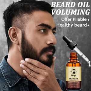 Kit de soin de la barbe en gros, huile à barbe volumisante, favorise la croissance de la barbe, shampoing à barbe, anti-démangeaisons, anti-pelliculaire, produit de soin de la barbe - Product Image 2