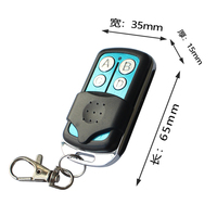 Control remoto automático de plástico con código rodante de 433,92 MHz para abridor de puerta con señal estable y antiinterferencias