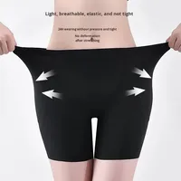 Commerce extérieur Vente à chaud transfrontalière Pantalon en soie antibactérien pour la mise en forme de la hanche Pantalon pour femmes Faux hanche Large rembourré Butt-Lifting