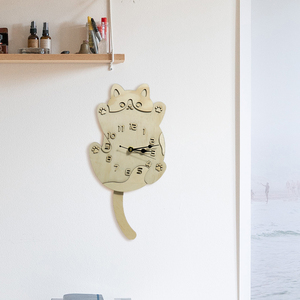 Factory Customized Mini Home Wood Fashion Decorative Unfinished Digital White Blank Wall <strong>Diy</strong> <strong>Clock</strong> - Product Image 5