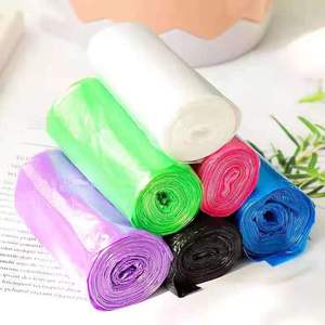 ถุงขยะพลาสติก PE แบบใช้แล้วทิ้งหนาทนทานต่อการใช้งานถุงขยะหลากสี - Product Image 3