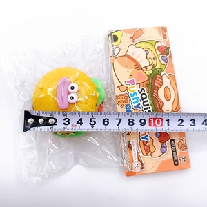 Vente en gros usine Nouveau Jouet Squishy Taba Mochi Fidget en forme de Hamburger simulé, Jouet à presser anti-stress - Product Image 2