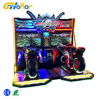 Machine de jeu à pièces pour centre commercial, moto électrique Thunder, machine d'arcade, jeu vidéo, jeu de rue, simulateur de moto