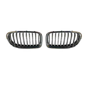 51712155447 Rejilla Delantera Izquierda Negra Brillante para <span class=keywords><strong>BMW</strong></span> Serie 5 E60 Sedán y <span class=keywords><strong>E61</strong></span> LCI <span class=keywords><strong>Touring</strong></span> 2003-2010 <span class=keywords><strong>520d</strong></span> 530i M5 - Product Image 6