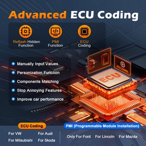 เครื่องมือวินิจฉัยรถยนต์ OBD2 สำหรับ IP900S 12V รับประกัน 2 ปี รองรับ FCA DoIP ทดสอบการทำงานแบบแอคทีฟ ตั้งค่าคีย์ 41+ รีเซ็ตได้ - Product Image 4