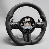 Volant sport personnalisé en cuir et fibre de carbone avec LED intelligentes pour BMW E90 E60 E46 F30 F32 F10 M2 M3 M4 M5 M6 X5 F22 Haute qualité