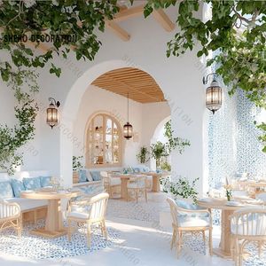 Mostrador personalizado de madera para cafetería de grado comercial a la venta con <span class=keywords><strong>puerta</strong></span> de vidrio, almacenamiento de escaparate de panadería - Product Image 6