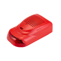 Wholesale Strobe Siren Alarm System ABS DC9-18V CE Certified Frequency120 Time/Minute 128dB High Volume Wired Fire Alarm