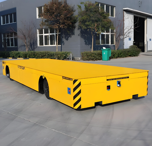 Transporte sin rieles inteligente <span class=keywords><strong>AGV</strong></span> eléctrico autónomo de 10 toneladas para manejo de materiales - Product Image 4