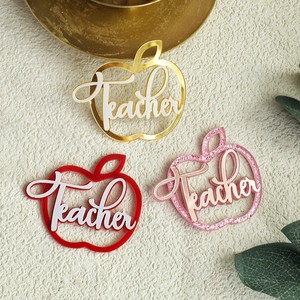 Decoraciones acrílicas para cupcakes con forma de manzana, con diseño de miel y dulzura, los mejores adornos para pasteles para el Día del Maestro y Acción de Gracias - Product Image 2