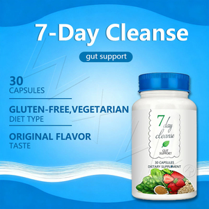 Détoxification corporelle totale en 7 jours, sûre et rapide, certifiée GMP, complément de nettoyage interne, faible MOQ disponible - Product Image 4