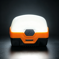 Lanterne de camping LED rechargeable par USB, lumière d'urgence portable pour l'extérieur, étanche IP44, certifiée CE, à intensité variable, 30000 heures, randonnée