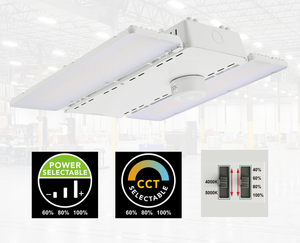 Lámpara LED UFO High Bay de 150W 200W 250W IP65 Impermeable 130lm/W para Almacenes y Fábricas, Reemplaza a la Lámpara de Haluro Metálico de 400W - Product Image 4