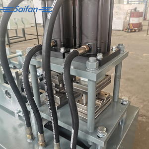 Sf3103 6kw CE Approved Professional Single Steel Strip Machine 4-5 M/Min Plywood Packaging Box Machine for ST40 PLC - Product Image 2