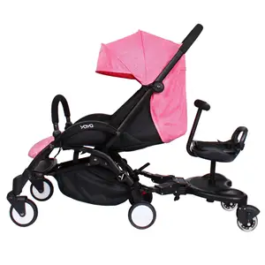 2023 Baby Stroller Ride Board With Detachable Seat Universal 2 in 1 Buggy Board Suitable For Most Brand Of Strollers